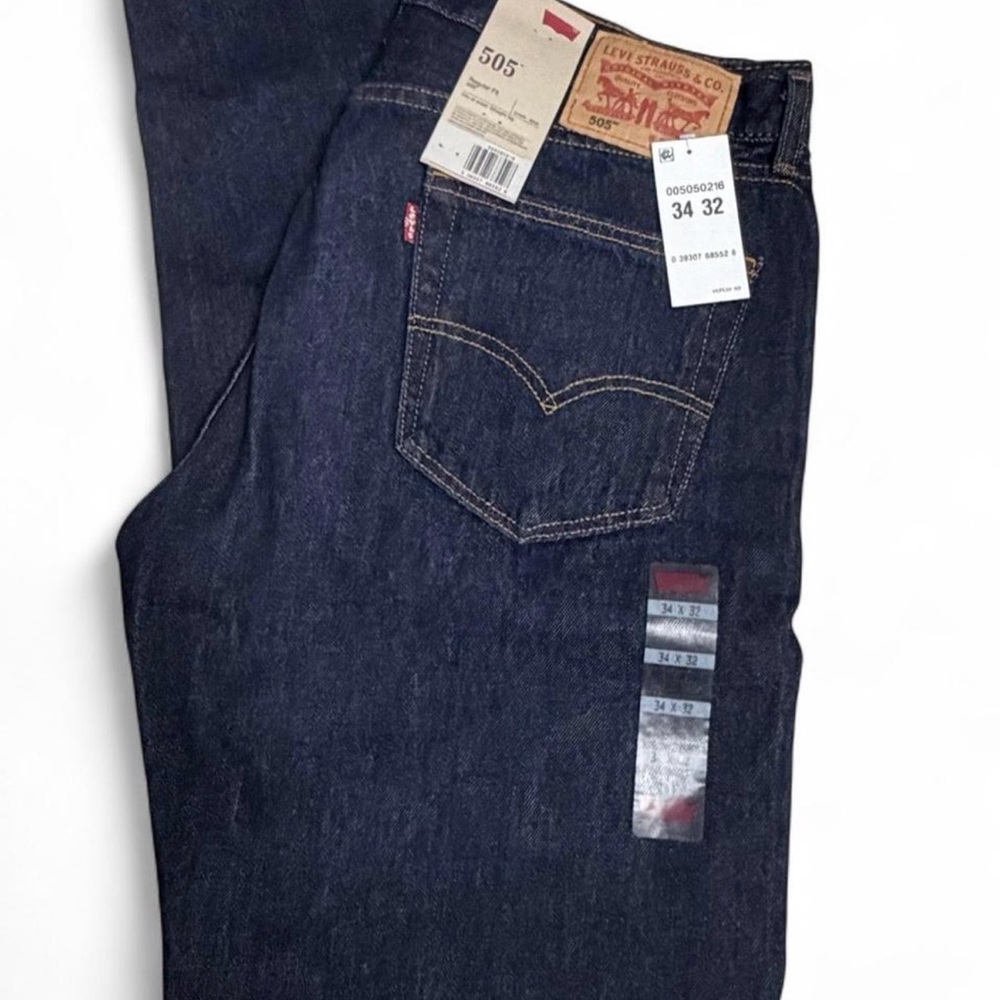 Levi's Men's 505 Jeans, 34x32 NWT